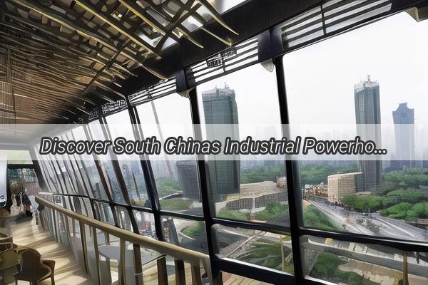 Discover South Chinas Industrial Powerhouse Top factories in Nansha Guangzhou